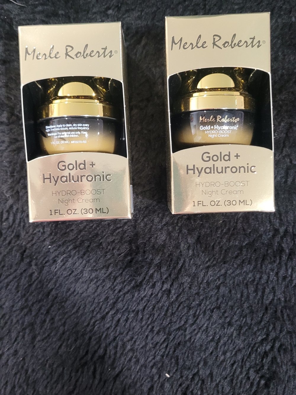 Gold + Hyaluronic Hydro-Boost Night Cream - Gold